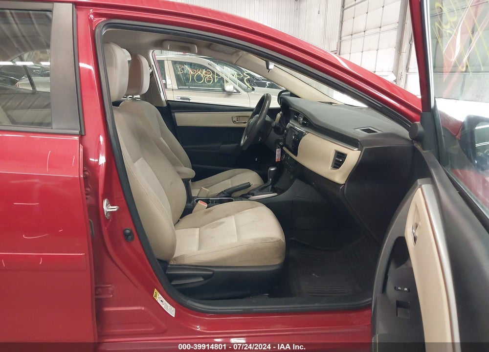 2014 TOYOTA COROLLA LE VIN: 5YFBURHE5EP089532