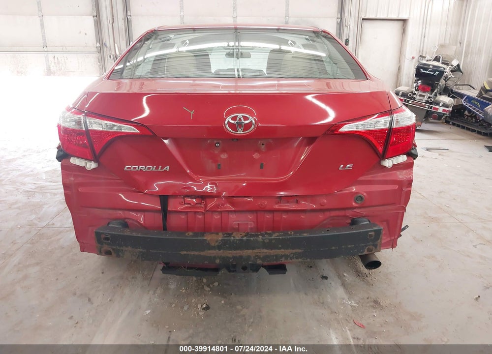 2014 TOYOTA COROLLA LE VIN: 5YFBURHE5EP089532