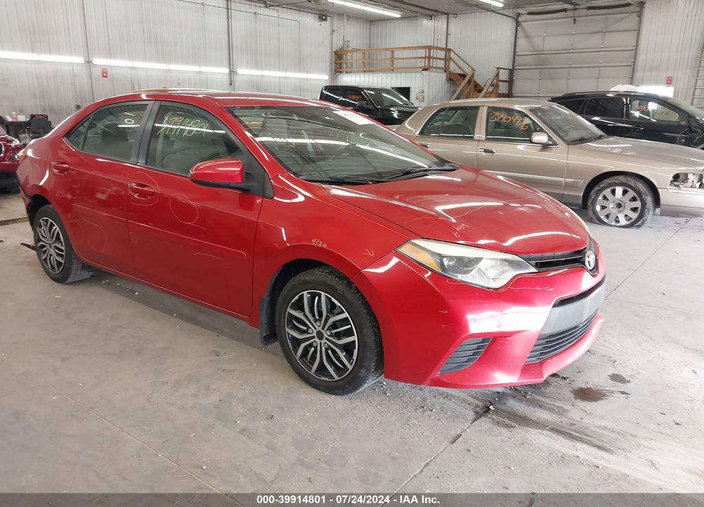 2014 TOYOTA COROLLA LE VIN: 5YFBURHE5EP089532