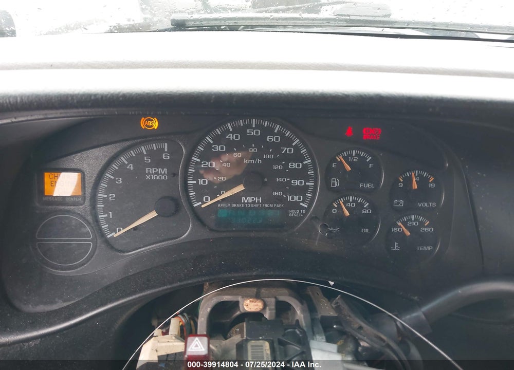 2001 CHEVROLET SILVERADO 1500 LT VIN: 2GCEK19TX11368324