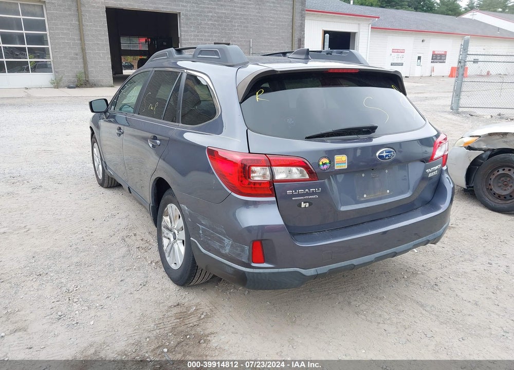 2016 SUBARU OUTBACK 2.5I PREMIUM VIN: 4S4BSACC1G3284287