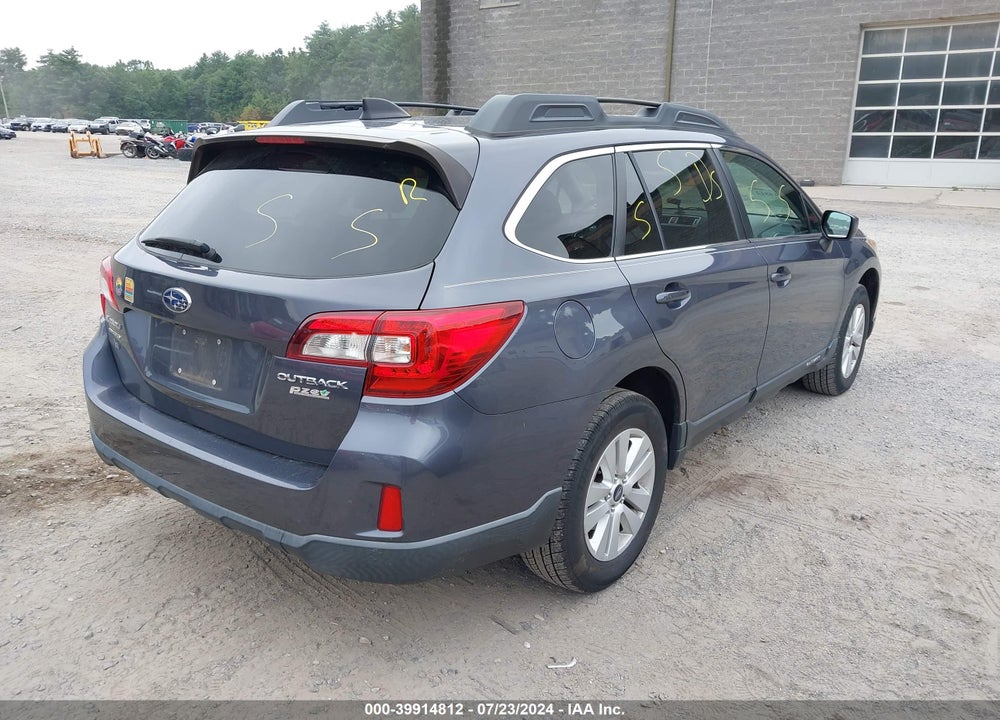 2016 SUBARU OUTBACK 2.5I PREMIUM VIN: 4S4BSACC1G3284287