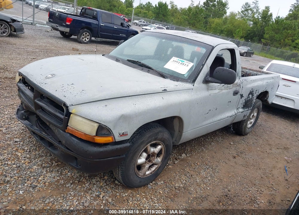 2000 DODGE DAKOTA SLT/SPORT VIN: 1B7FL26X1YS532620