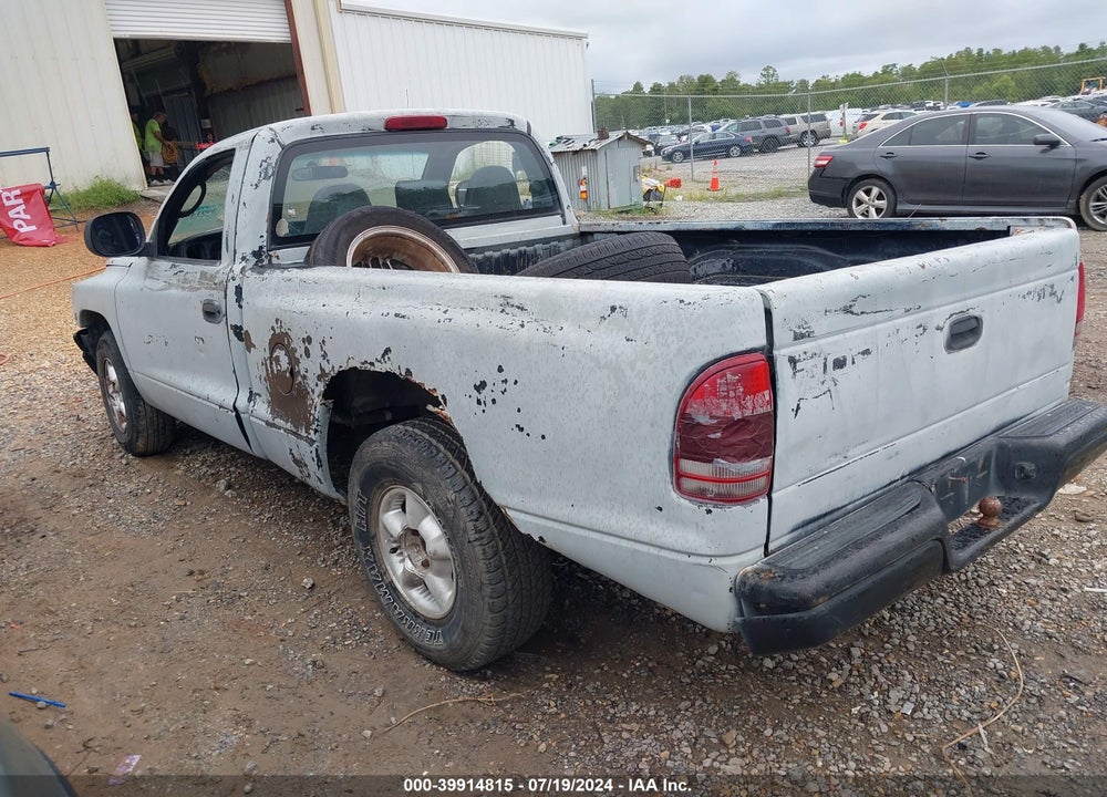 2000 DODGE DAKOTA SLT/SPORT VIN: 1B7FL26X1YS532620