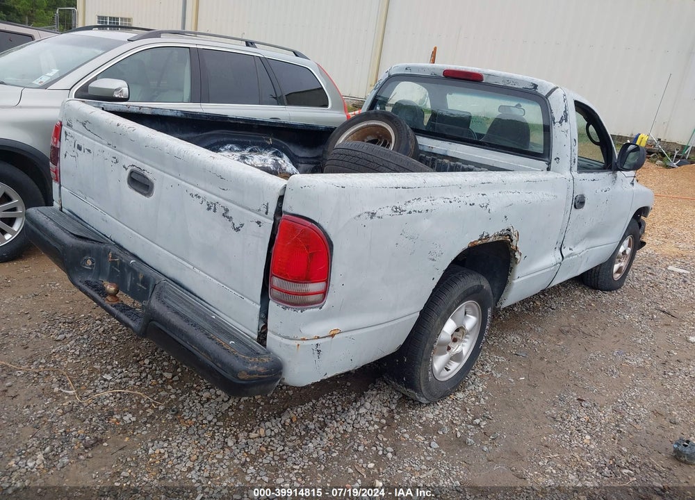 2000 DODGE DAKOTA SLT/SPORT VIN: 1B7FL26X1YS532620