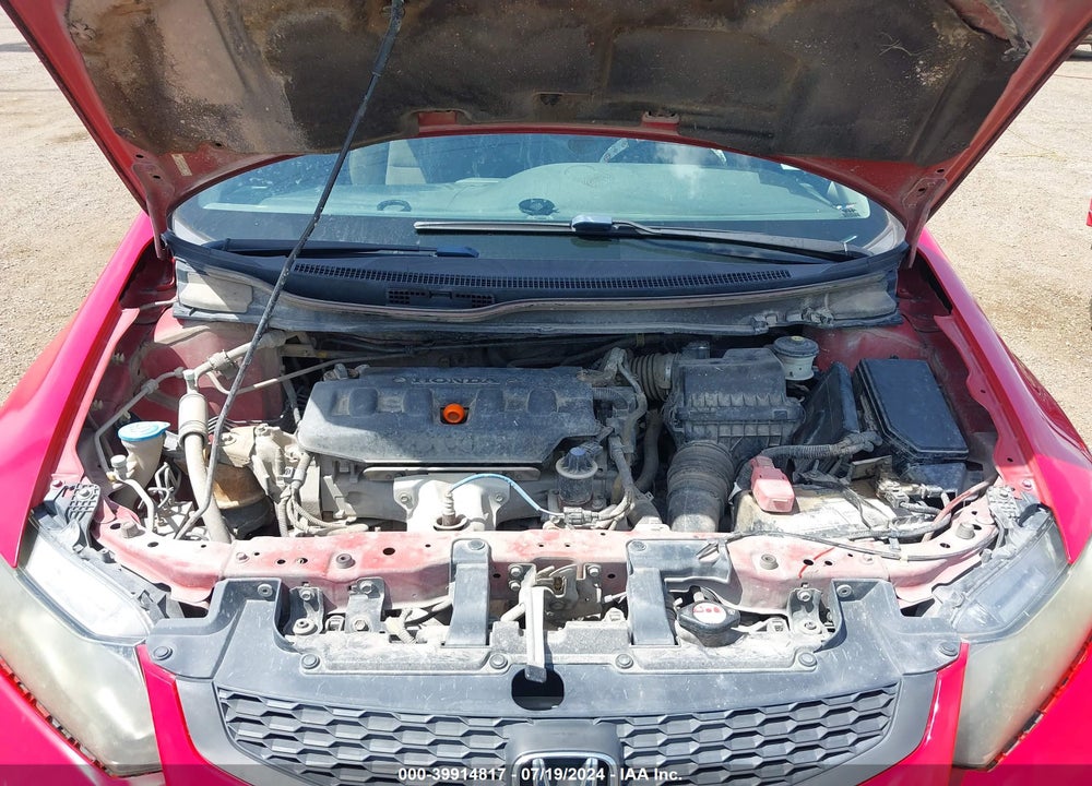 2012 HONDA CIVIC LX VIN: 2HGFG3B59CH556390