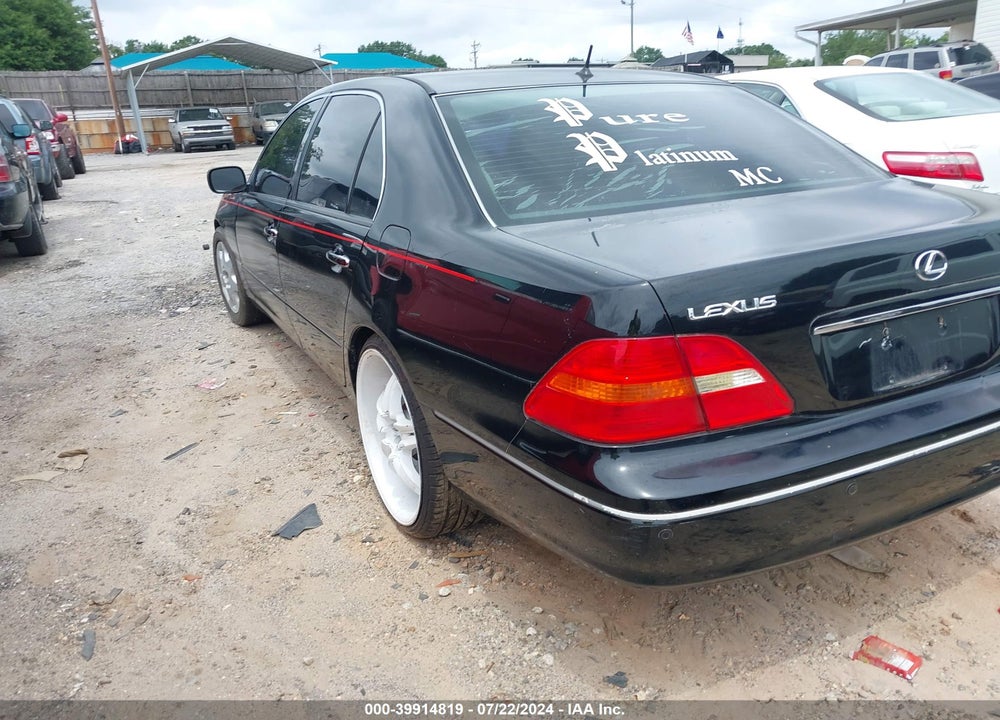 2003 LEXUS LS 430 VIN: JTHBN30F030114339