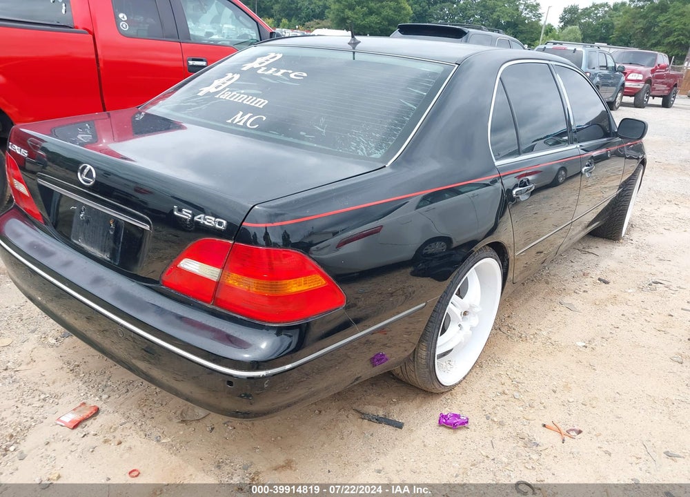 2003 LEXUS LS 430 VIN: JTHBN30F030114339