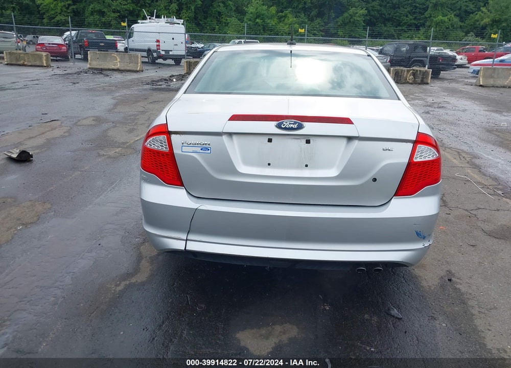 2012 FORD FUSION SE VIN: 3FAHP0HA5CR131706