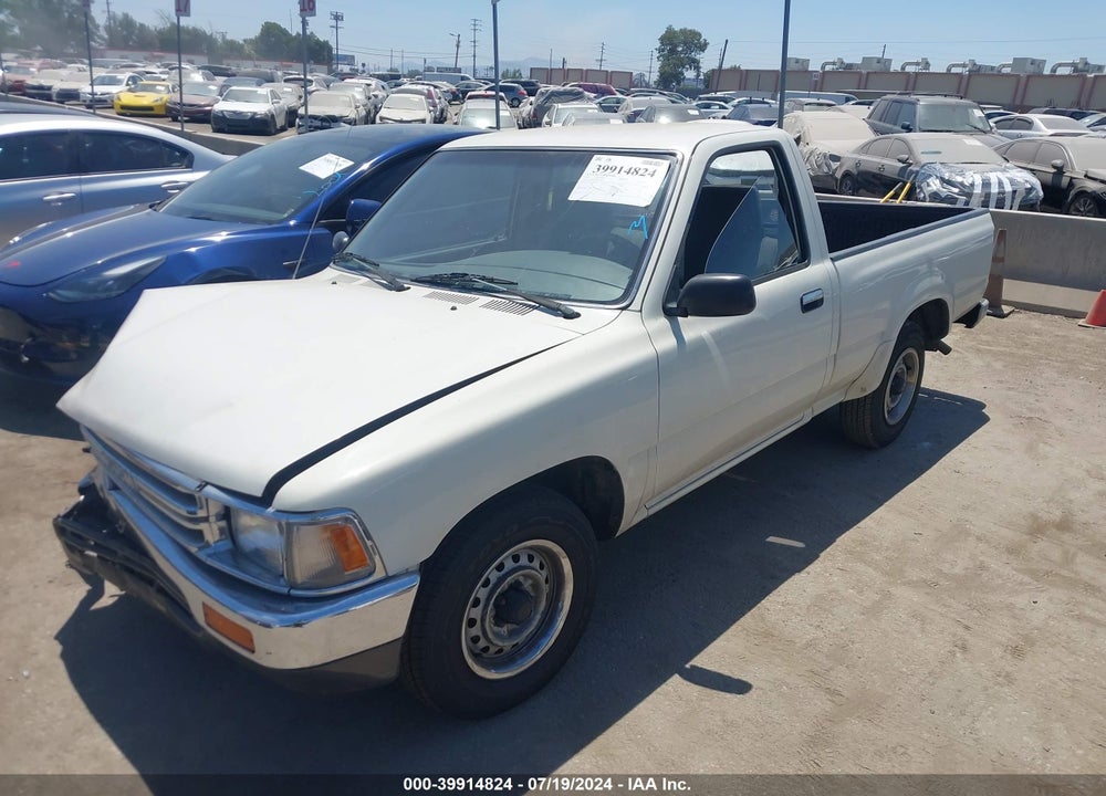 1989 TOYOTA PICKUP 1/2 TON SHT WHEELBASE DLX VIN: JT4RN81P4K5013939