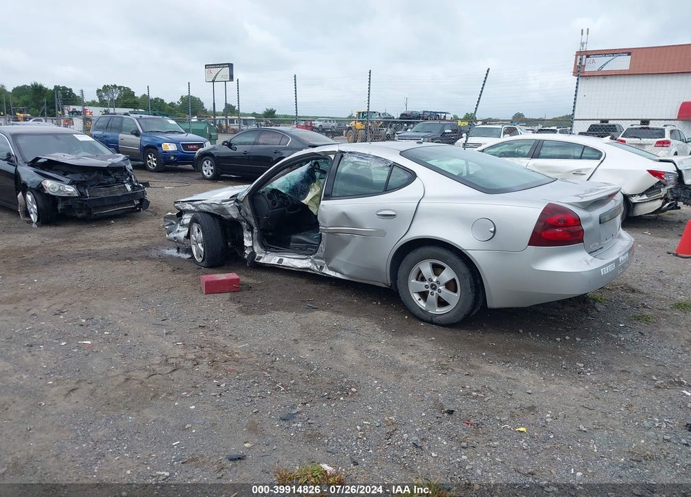 2006 PONTIAC GRAND PRIX VIN: 2G2WP552261263654