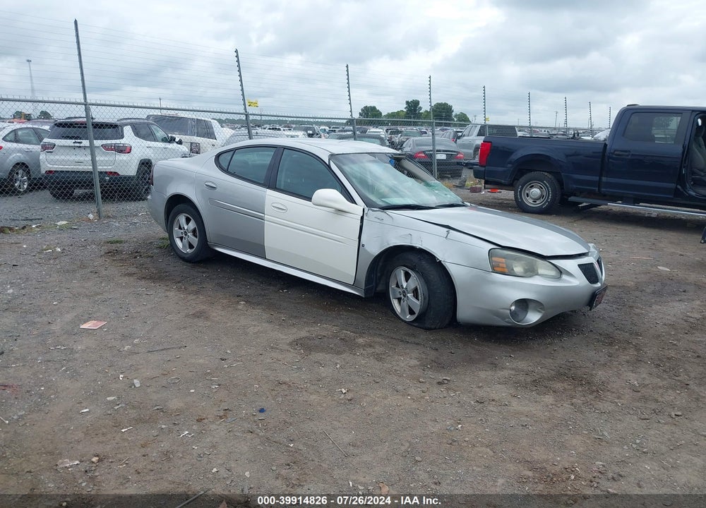2006 PONTIAC GRAND PRIX VIN: 2G2WP552261263654