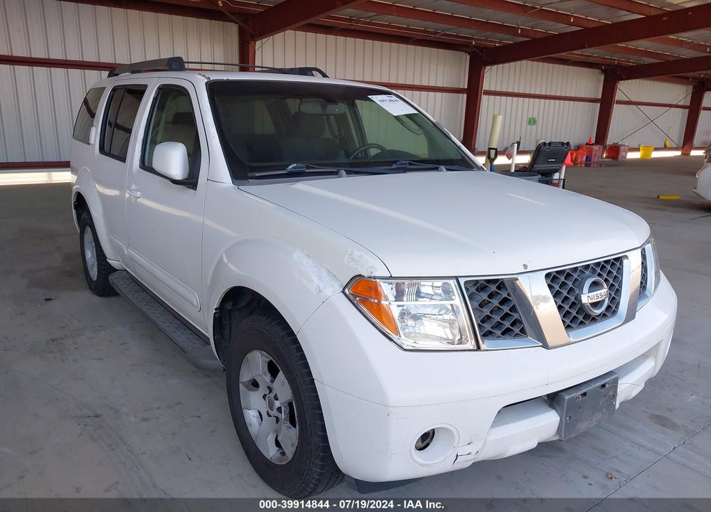 2006 NISSAN PATHFINDER SE VIN: 5N1AR18U96C638063