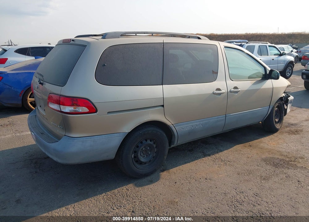 2001 TOYOTA SIENNA CE VIN: 4T3ZF19C21U333256