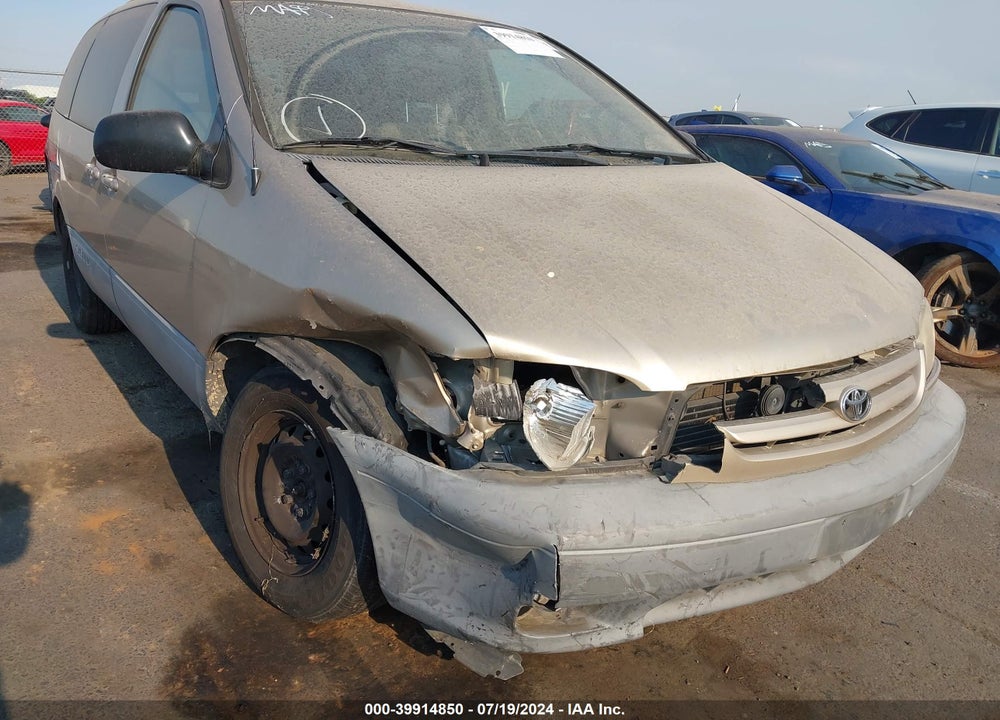 2001 TOYOTA SIENNA CE VIN: 4T3ZF19C21U333256