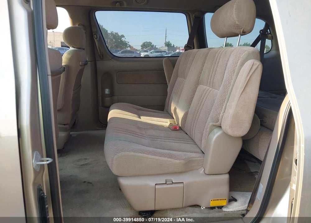 2001 TOYOTA SIENNA CE VIN: 4T3ZF19C21U333256