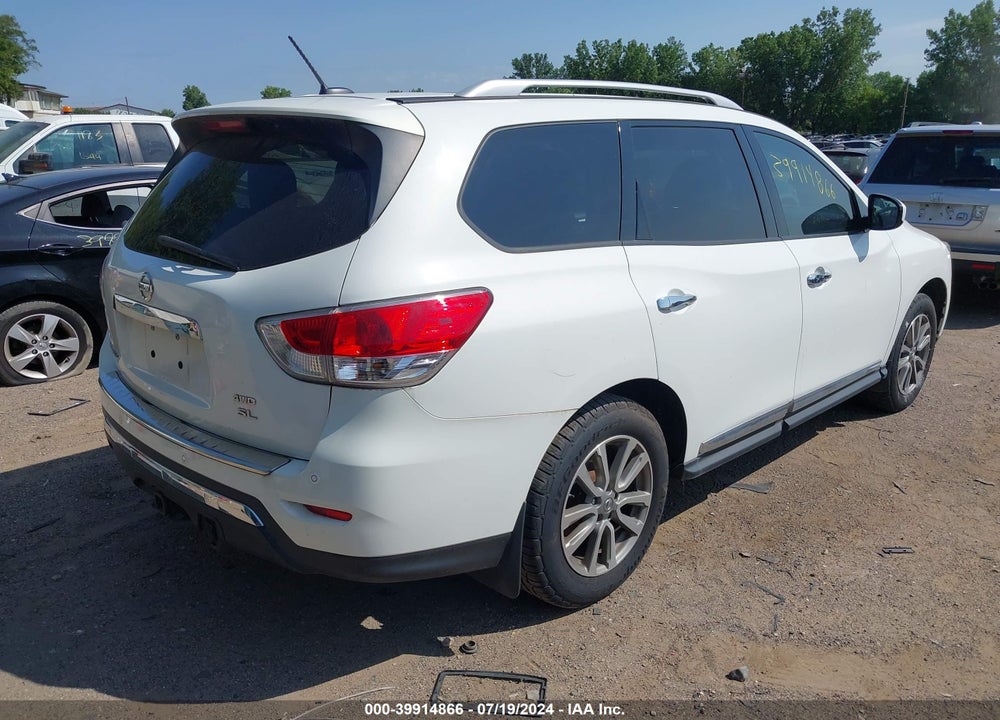2013 NISSAN PATHFINDER SL VIN: 5N1AR2MM4DC675420