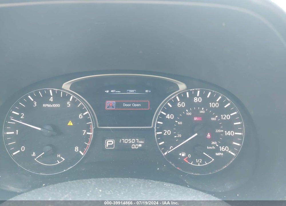 2013 NISSAN PATHFINDER SL VIN: 5N1AR2MM4DC675420