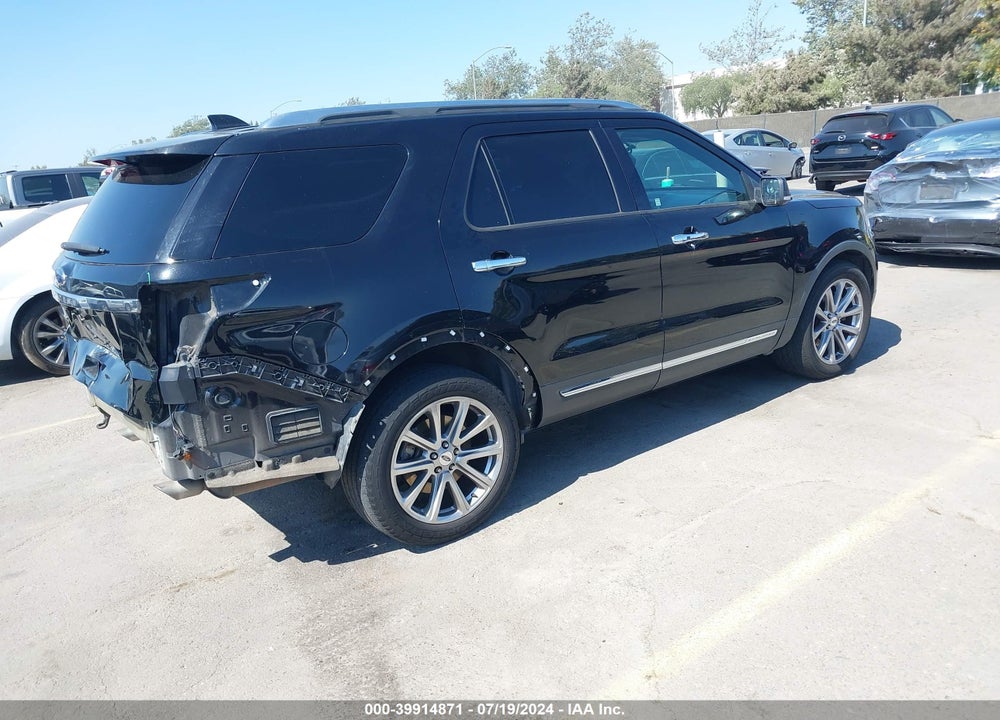 2016 FORD EXPLORER VIN: 1FM5K7F8XGGB64584