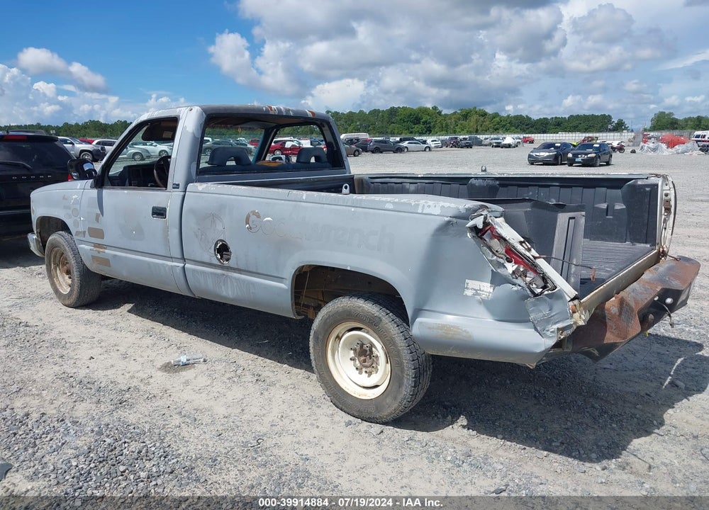 1992 GMC SIERRA C2500 VIN: 1GTGC24K0NE513160