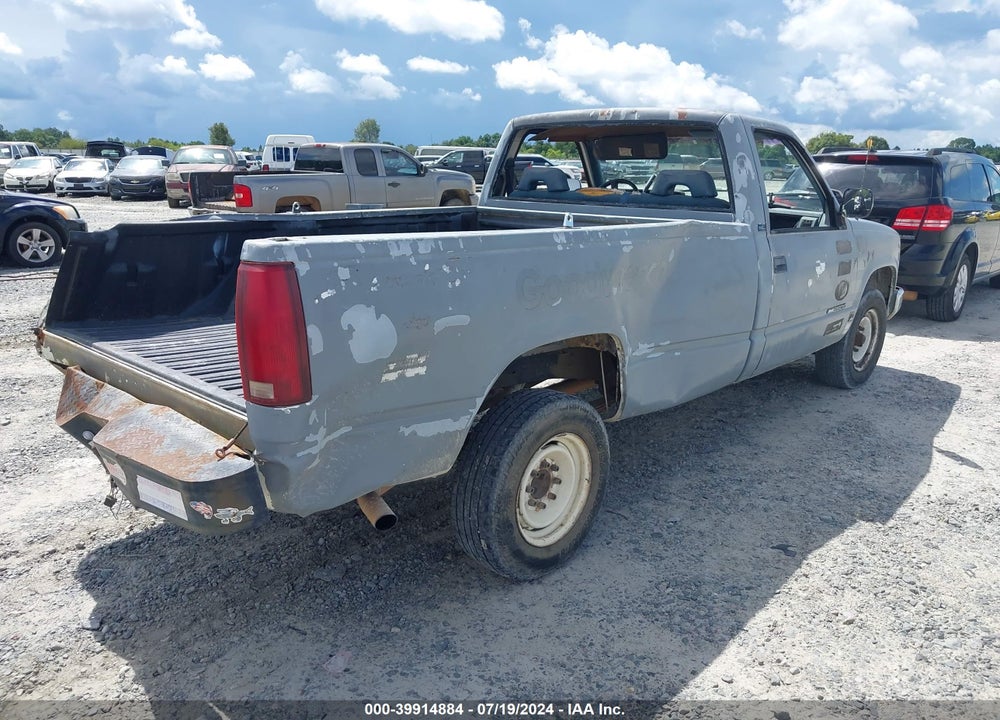 1992 GMC SIERRA C2500 VIN: 1GTGC24K0NE513160