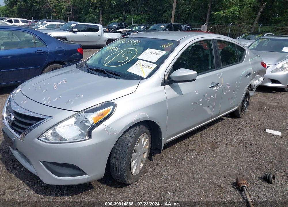 2019 NISSAN VERSA 1.6 SV VIN: 3N1CN7AP4KL843310