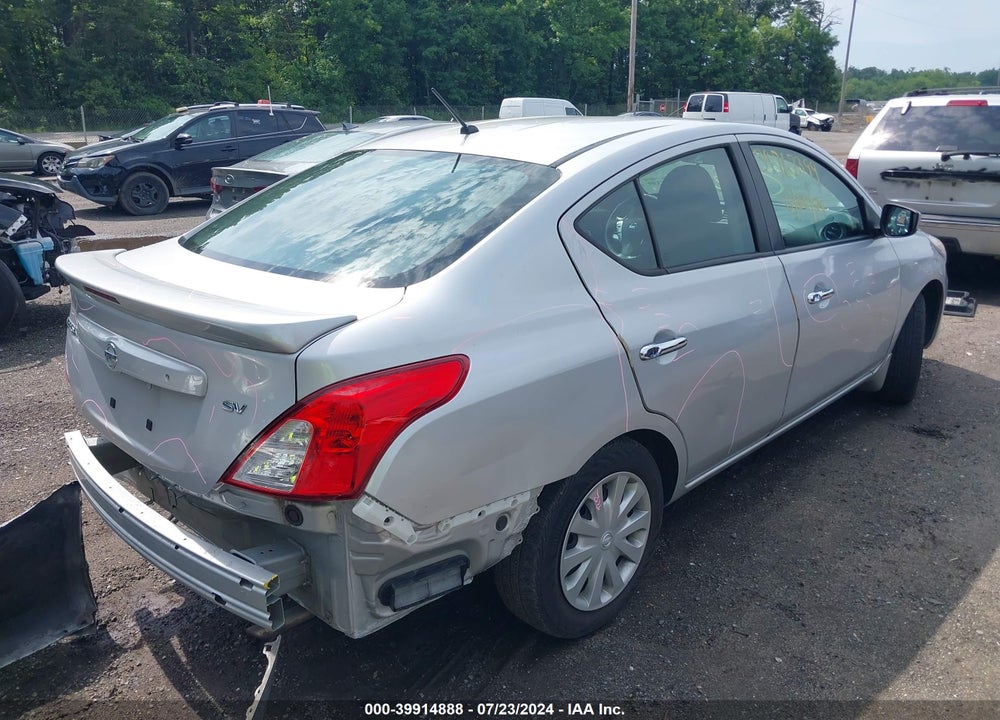 2019 NISSAN VERSA 1.6 SV VIN: 3N1CN7AP4KL843310