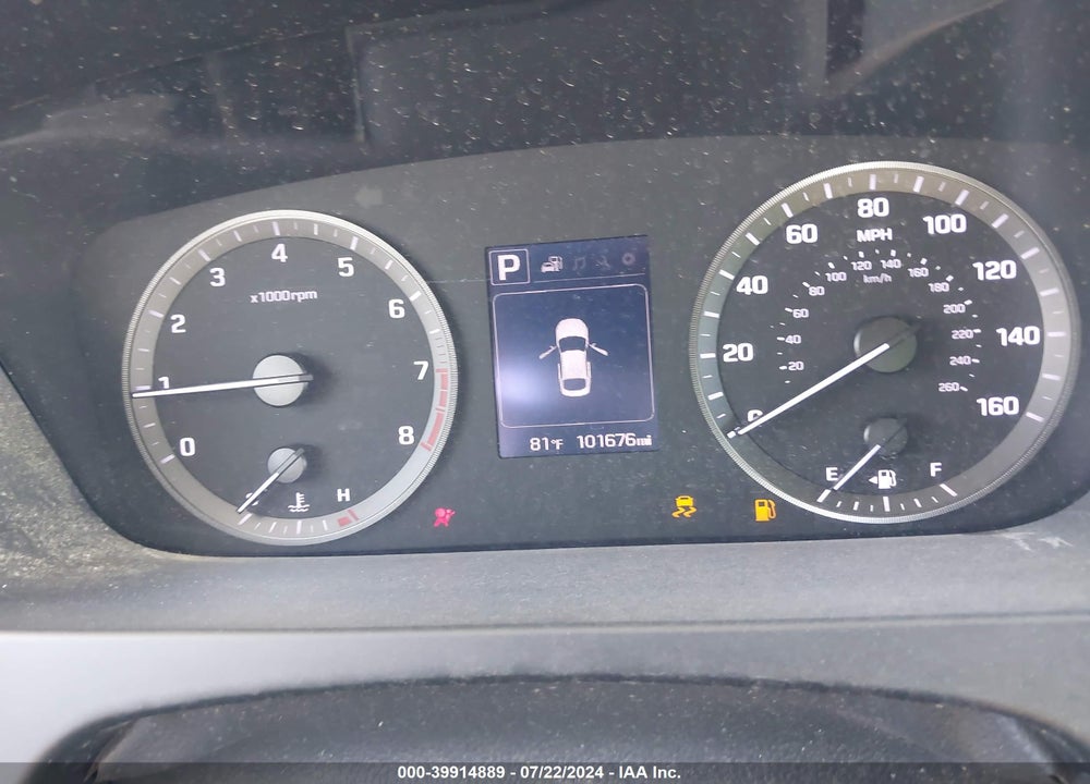 2015 HYUNDAI SONATA SE VIN: 5NPE24AF4FH147279