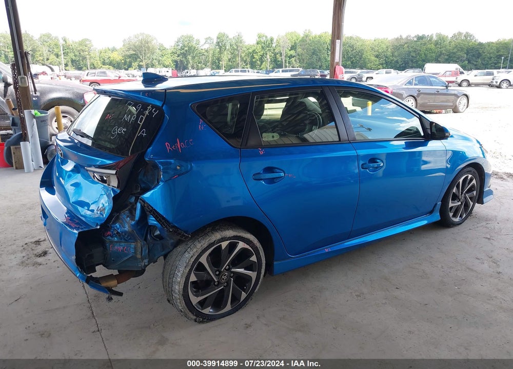 2018 TOYOTA COROLLA IM VIN: JTNKARJE9JJ555170