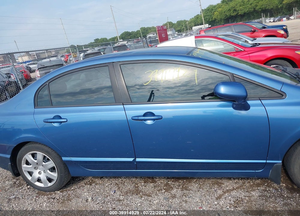 2007 HONDA CIVIC LX VIN: 1HGFA16547L131751