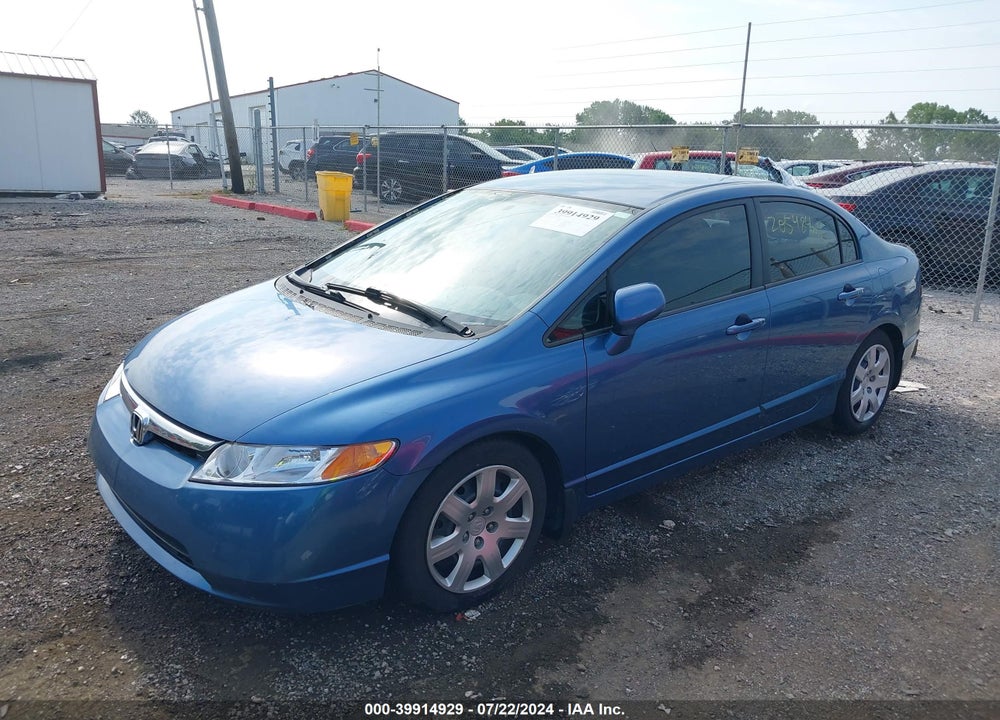 2007 HONDA CIVIC LX VIN: 1HGFA16547L131751