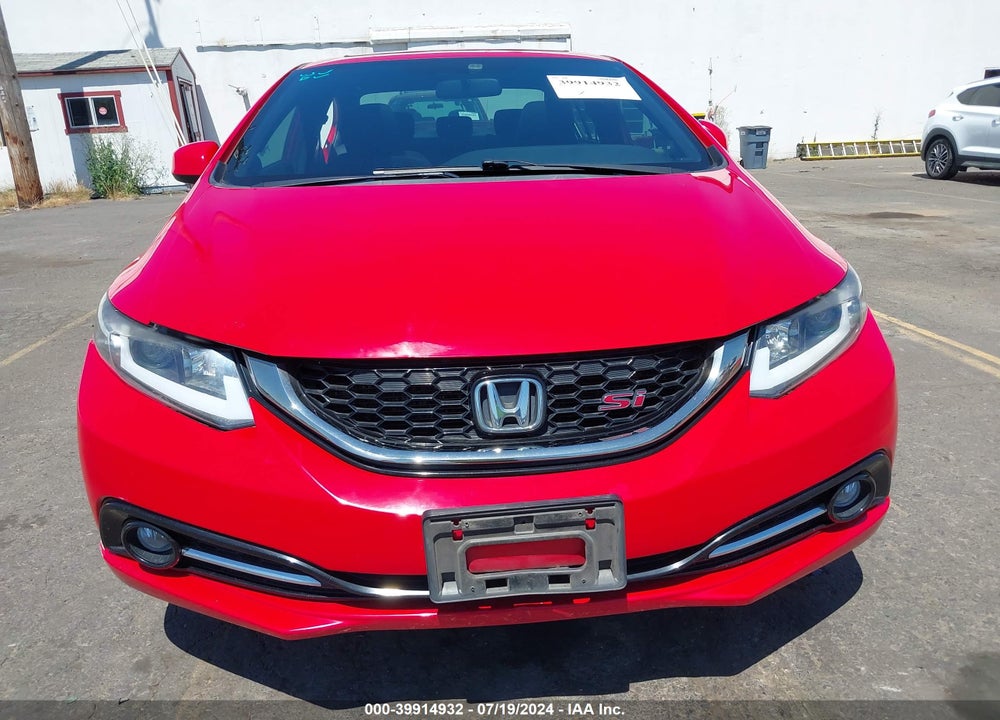 2013 HONDA CIVIC SI VIN: 2HGFB6E50DH711065