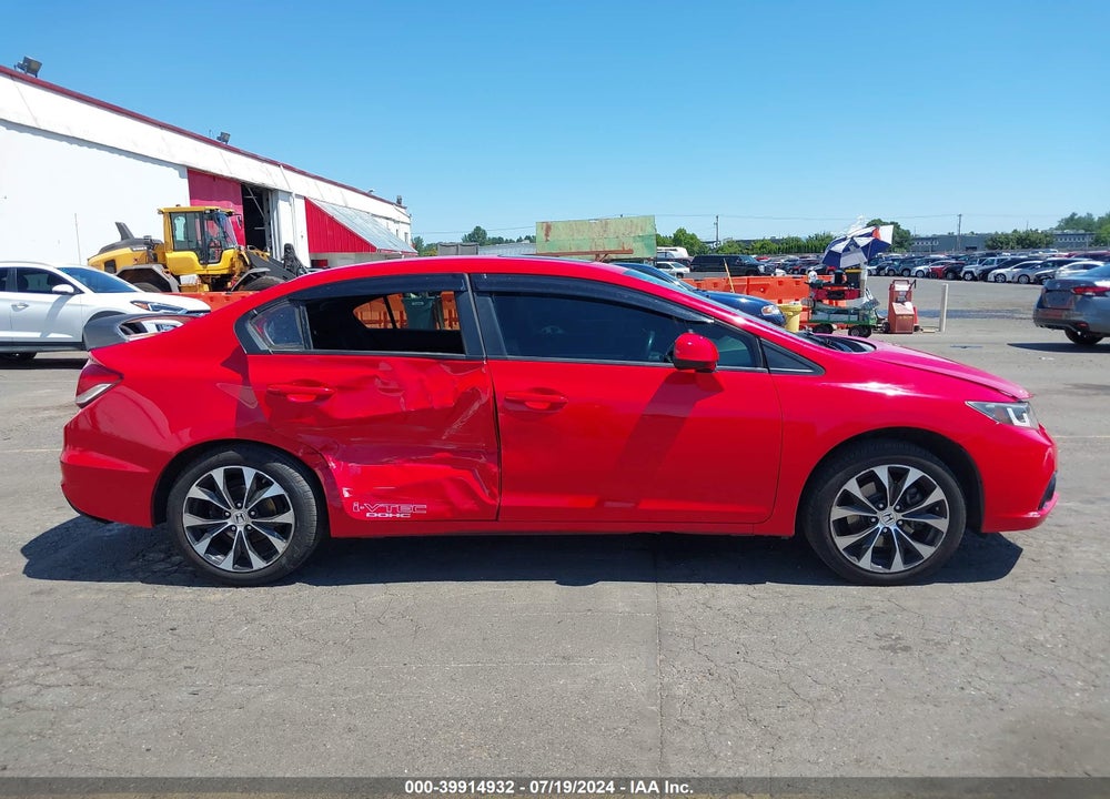 2013 HONDA CIVIC SI VIN: 2HGFB6E50DH711065