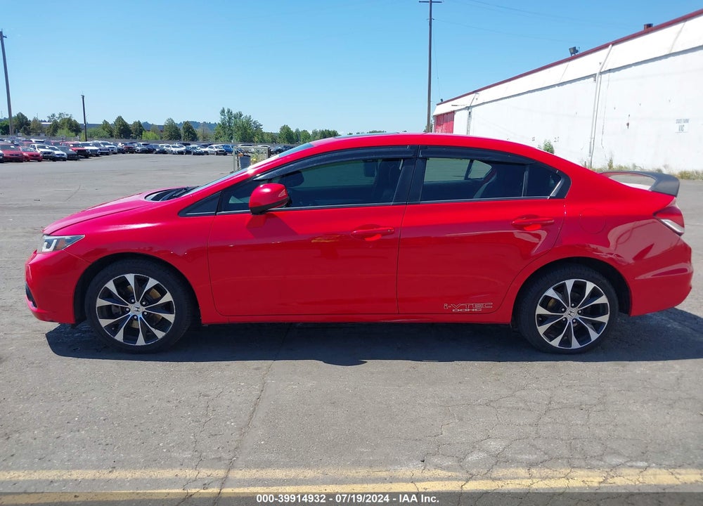 2013 HONDA CIVIC SI VIN: 2HGFB6E50DH711065
