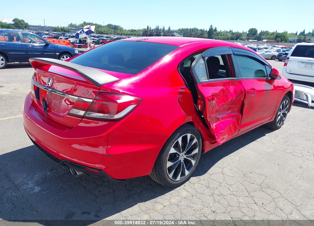 2013 HONDA CIVIC SI VIN: 2HGFB6E50DH711065