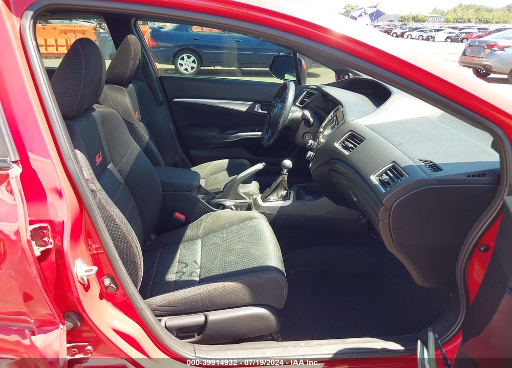 2013 HONDA CIVIC SI VIN: 2HGFB6E50DH711065