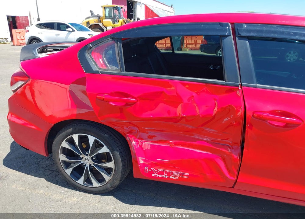 2013 HONDA CIVIC SI VIN: 2HGFB6E50DH711065
