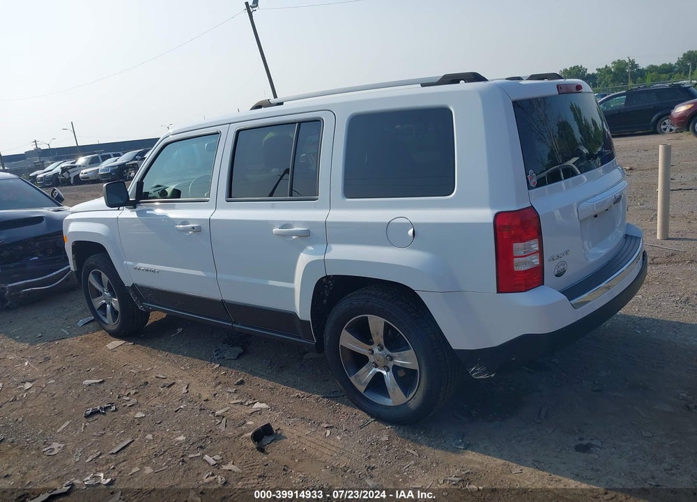 2017 JEEP PATRIOT HIGH ALTITUDE 4X4 VIN: 1C4NJRFB5HD195291