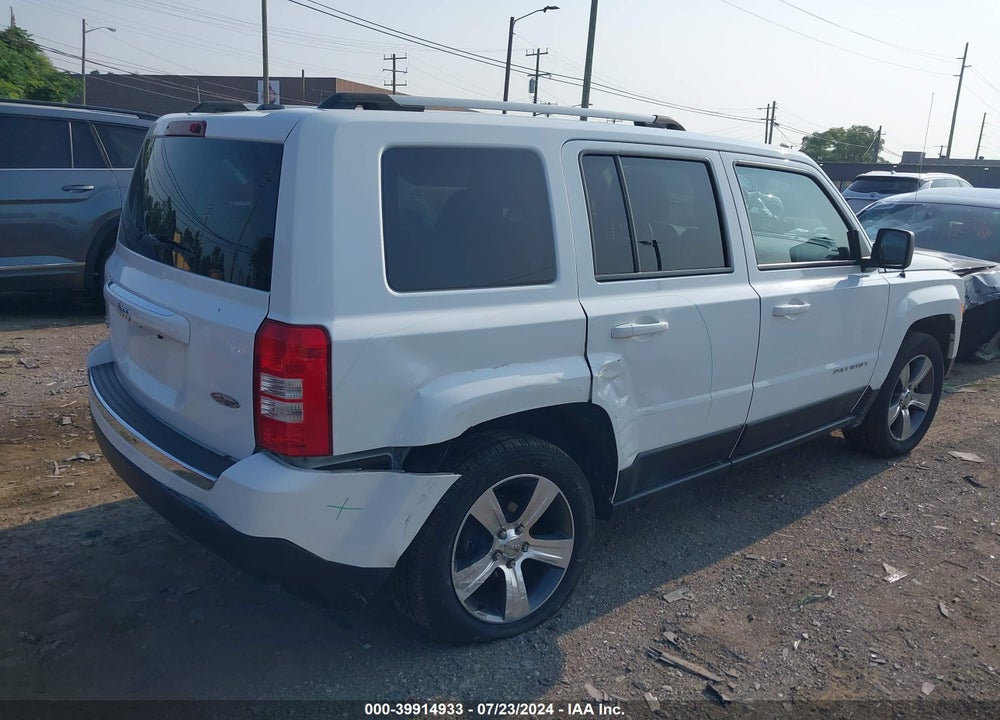 2017 JEEP PATRIOT HIGH ALTITUDE 4X4 VIN: 1C4NJRFB5HD195291
