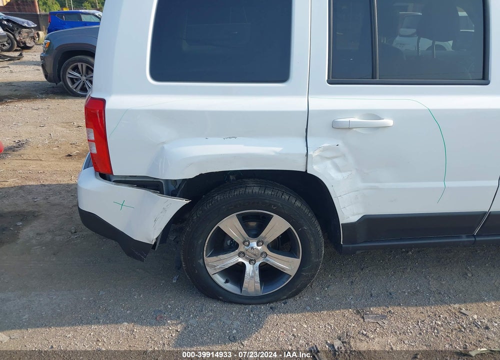 2017 JEEP PATRIOT HIGH ALTITUDE 4X4 VIN: 1C4NJRFB5HD195291