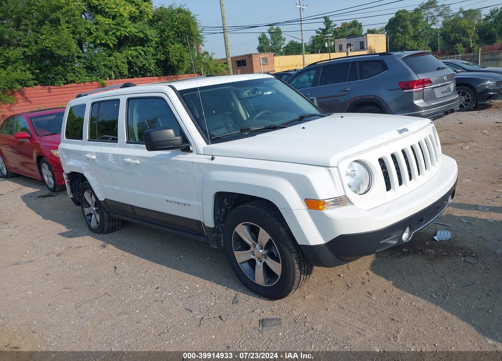 2017 JEEP PATRIOT HIGH ALTITUDE 4X4 VIN: 1C4NJRFB5HD195291