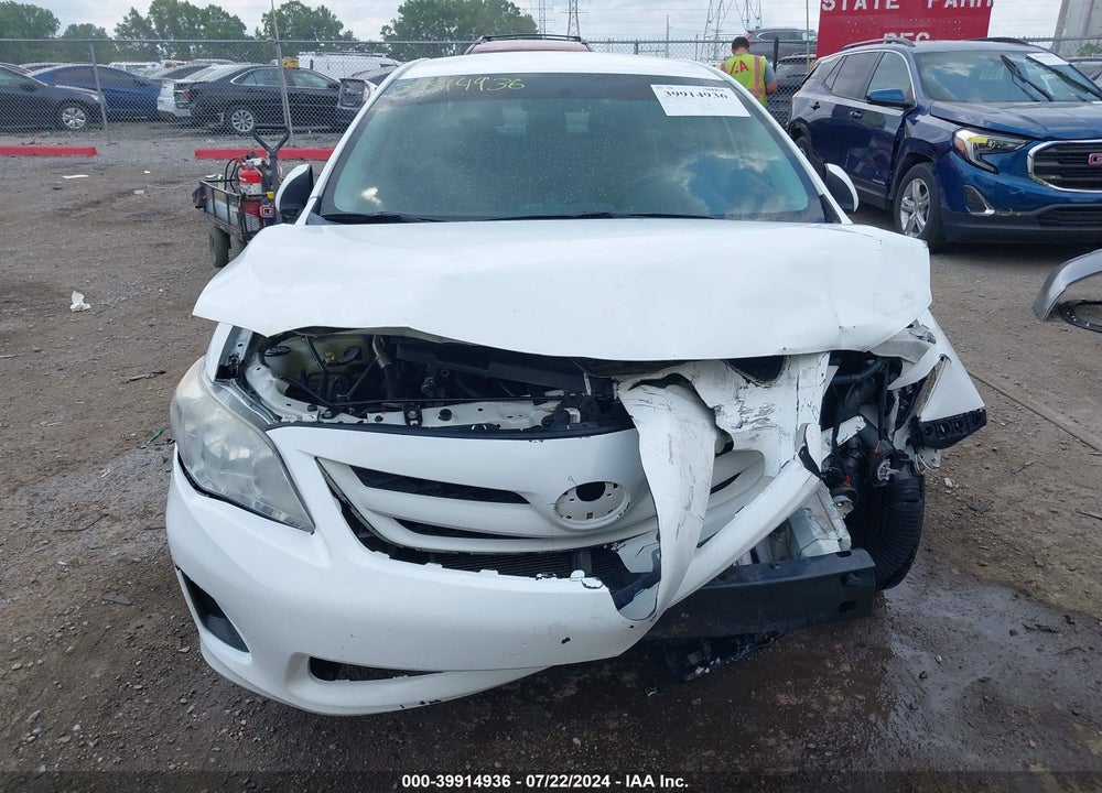 2012 TOYOTA COROLLA LE VIN: 2T1BU4EE5CC861435