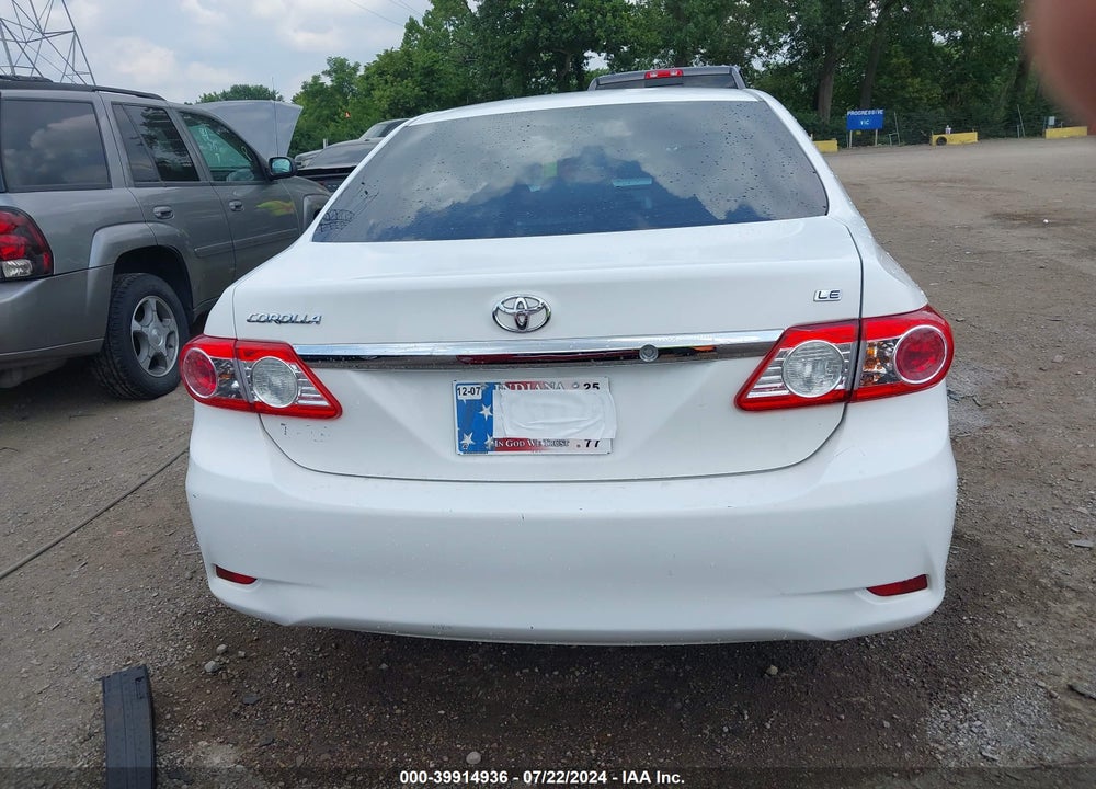 2012 TOYOTA COROLLA LE VIN: 2T1BU4EE5CC861435