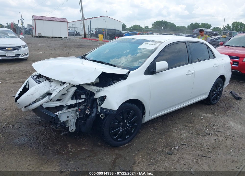 2012 TOYOTA COROLLA LE VIN: 2T1BU4EE5CC861435