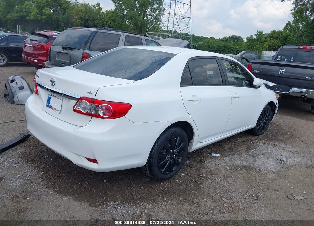 2012 TOYOTA COROLLA LE VIN: 2T1BU4EE5CC861435