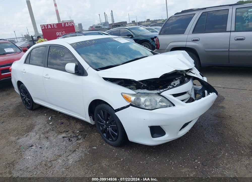 2012 TOYOTA COROLLA LE VIN: 2T1BU4EE5CC861435