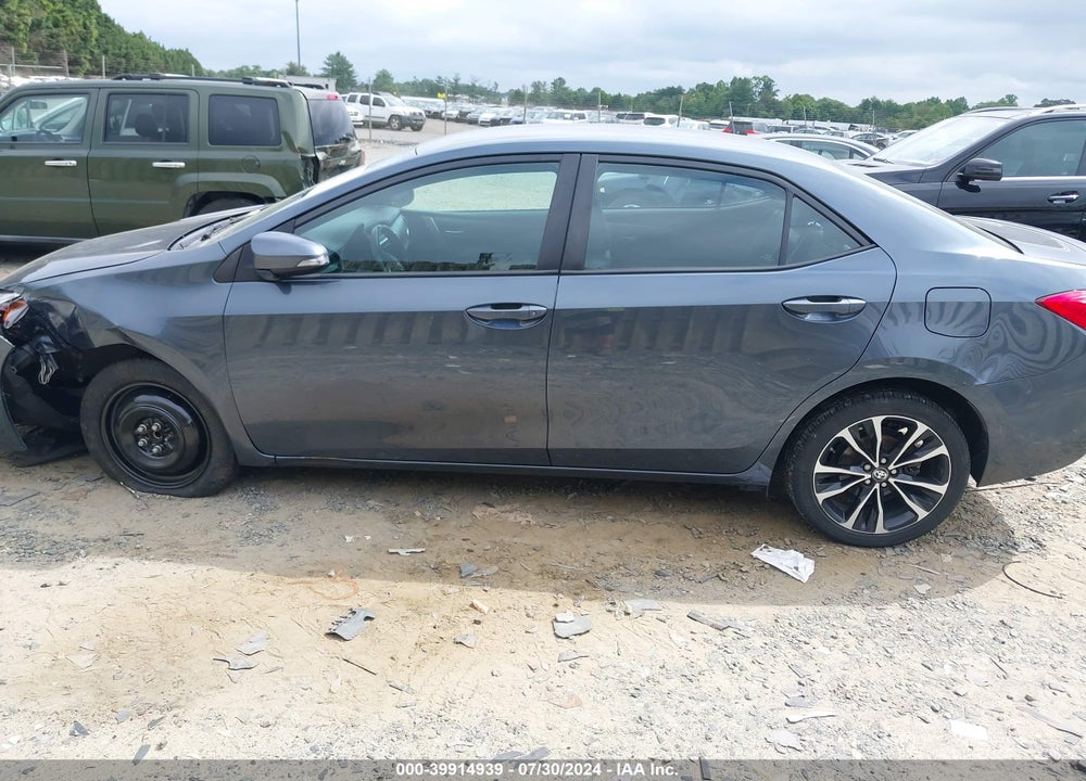 2018 TOYOTA COROLLA SE VIN: 2T1BURHE0JC045769