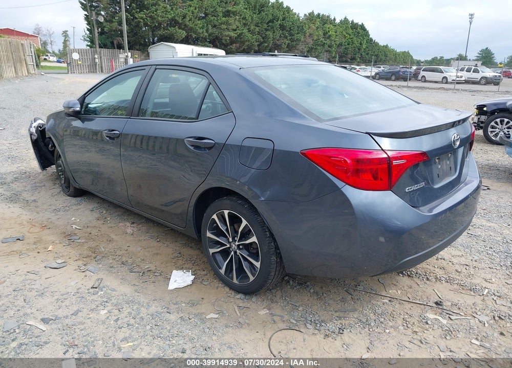 2018 TOYOTA COROLLA SE VIN: 2T1BURHE0JC045769