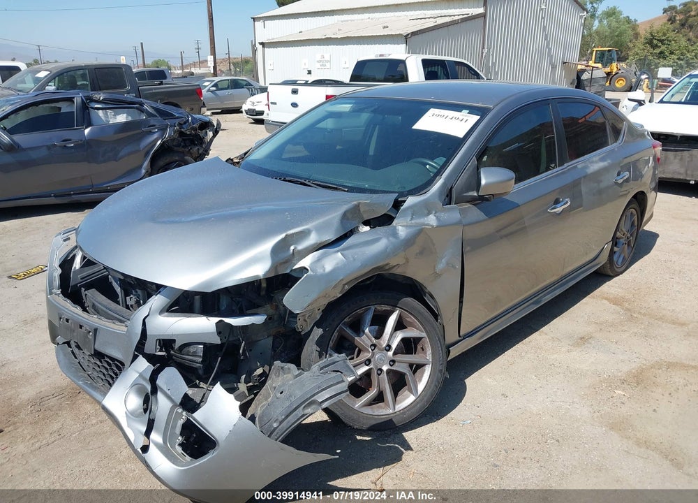 2014 NISSAN SENTRA SR VIN: 3N1AB7AP3EY264428