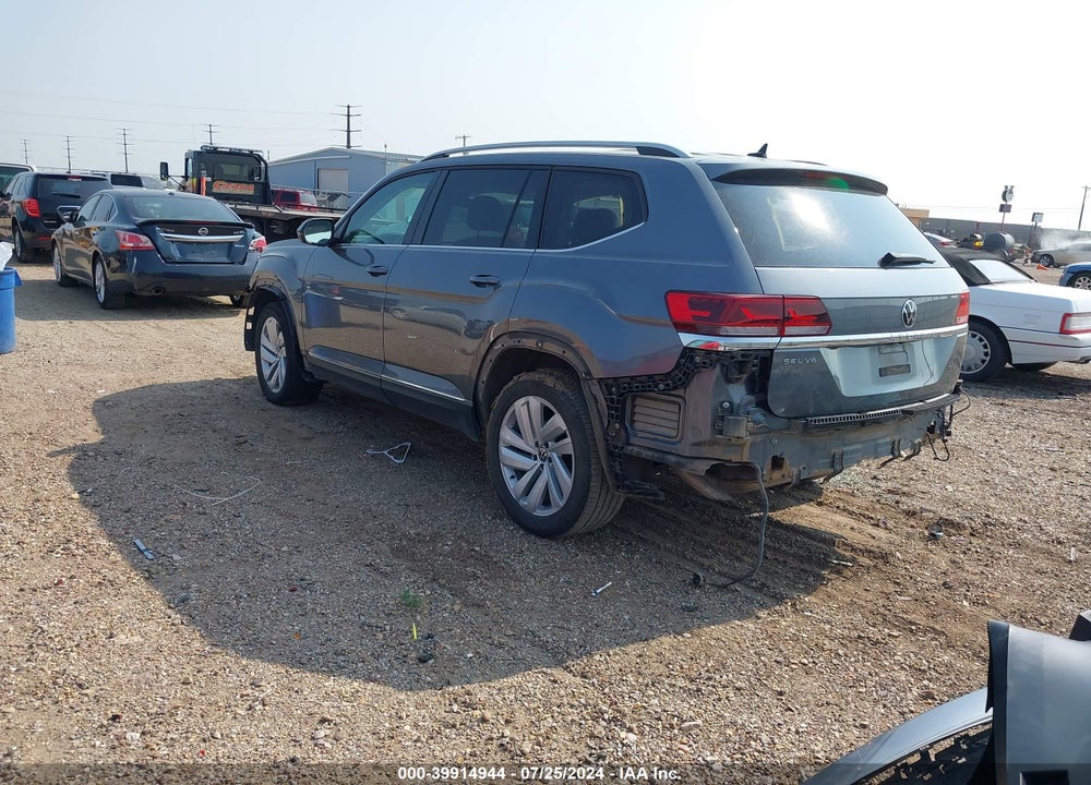 2021 VOLKSWAGEN ATLAS 3.6L V6 SEL VIN: 1V2ER2CA5MC544914